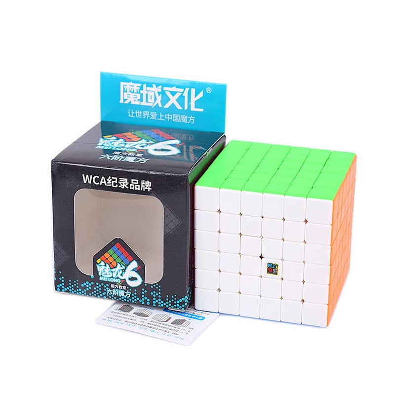 LiangCuber Moyu Meilong Speed Cube 6x6 Stickerless Meilong Puzzle Cube Education Toys Magic Cubes - Image 2